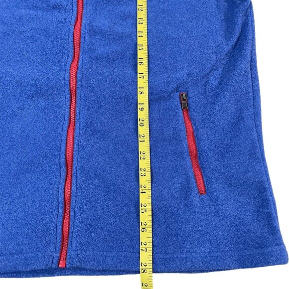 Southern Tide Men's Vest Size Large Blue Fleece Zip-Up Shell Beach Vacation - Picture 4 of 5